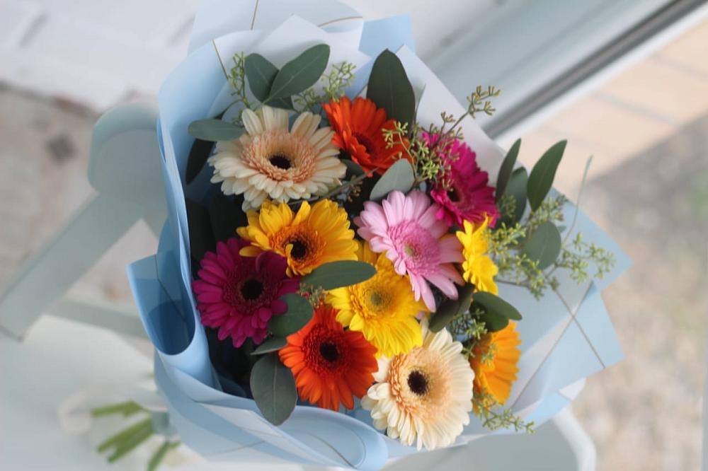 Букет цветов из: Герберы в Лучегорске