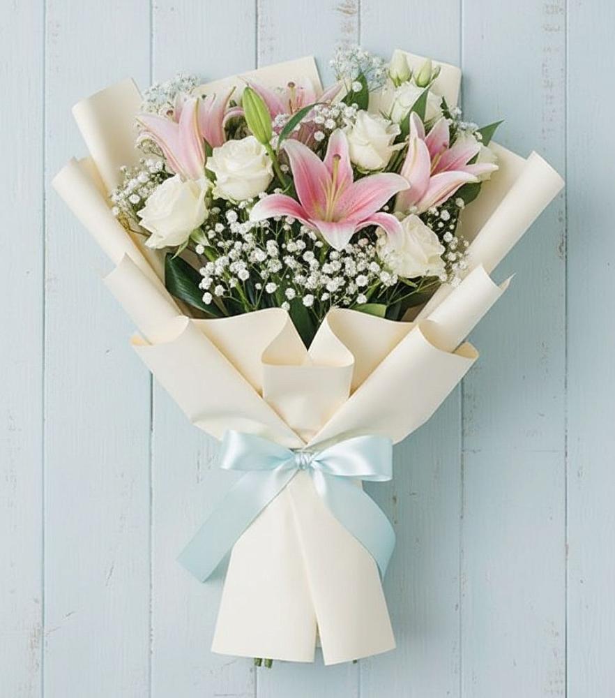 Букет цветов из: Лилии в Лучегорске