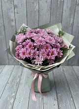 Букет цветов из:  Хризантемы в Лучегорске