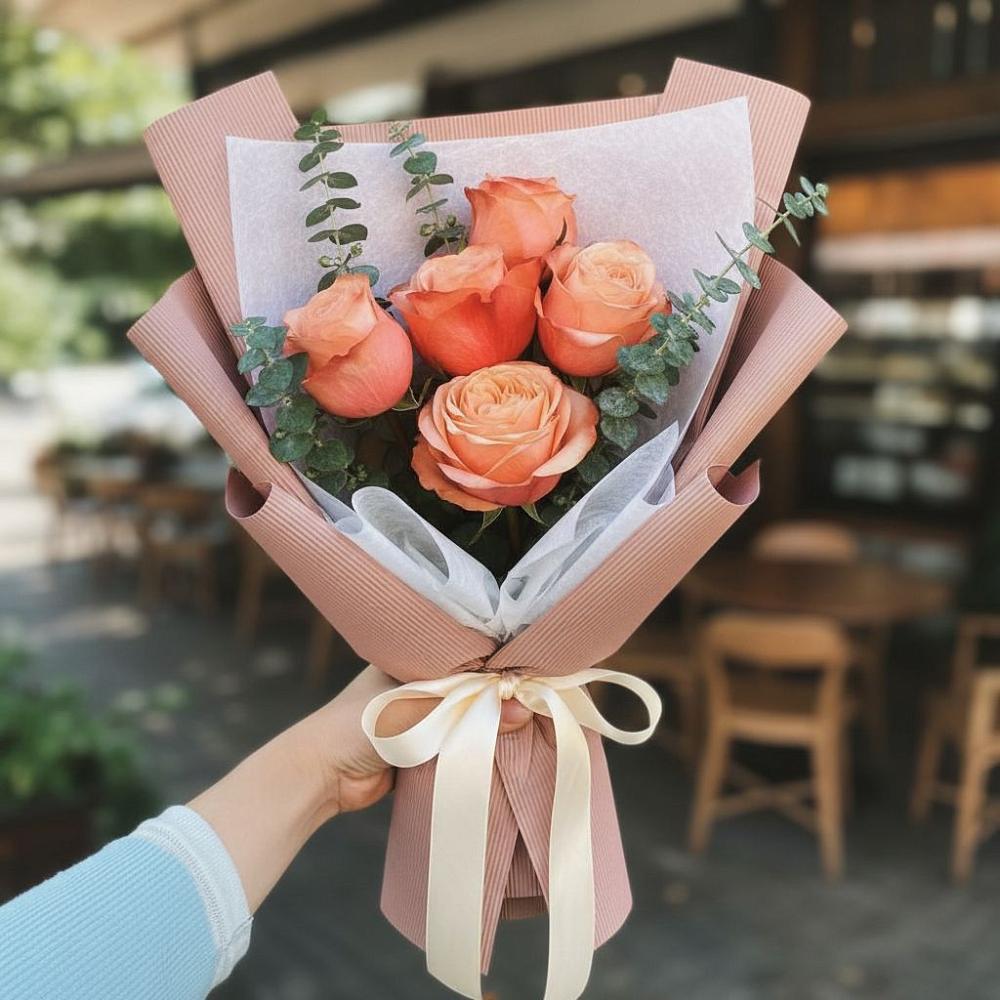 Букет цветов из: Розы в Лучегорске