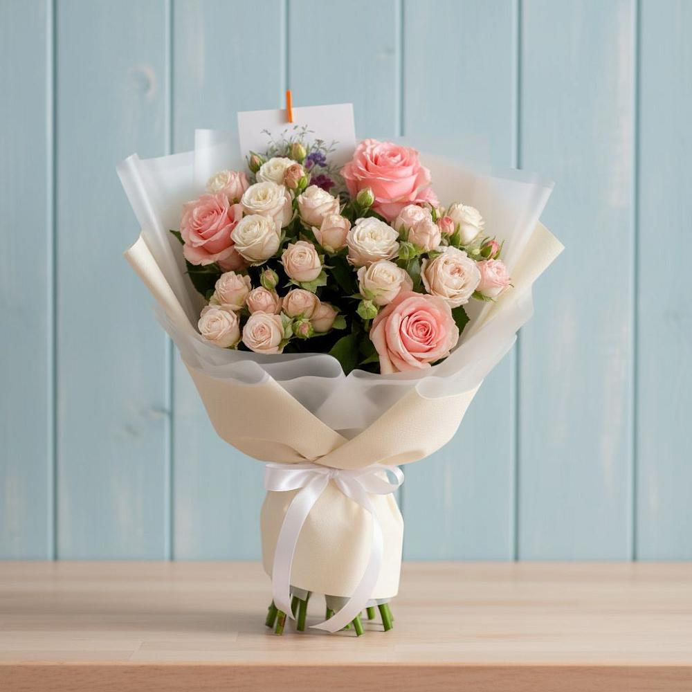 Букет цветов из: Розы в Лучегорске