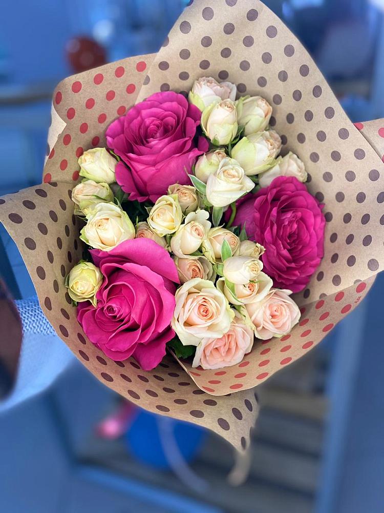 Букет цветов из: Розы в Лучегорске