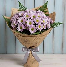 Букет цветов из:  Хризантемы в Лучегорске
