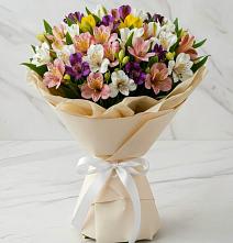 Букет цветов из:  Альстромерии #REPLACE_PRED# Лучегорске