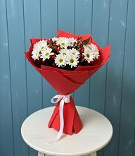 Букет цветов из:  Хризантемы в Лучегорске