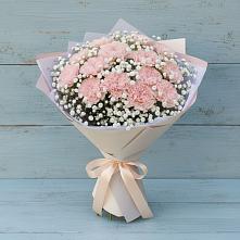 Букет цветов из:  Гвоздики в Лучегорске