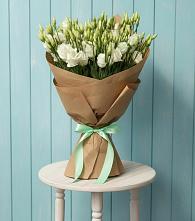 Букет цветов из:  Лизиантусы #REPLACE_PRED# Лучегорске