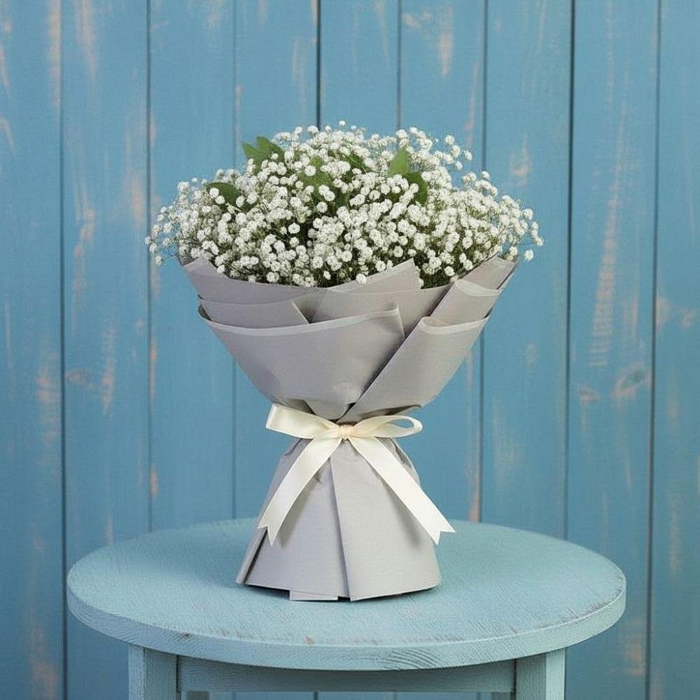 Букет цветов из: Гипсофила в Лучегорске