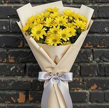 Букет цветов из:  Хризантемы в Лучегорске
