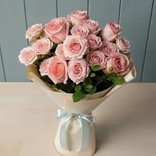 Букет Розовый шарм в Лучегорске
