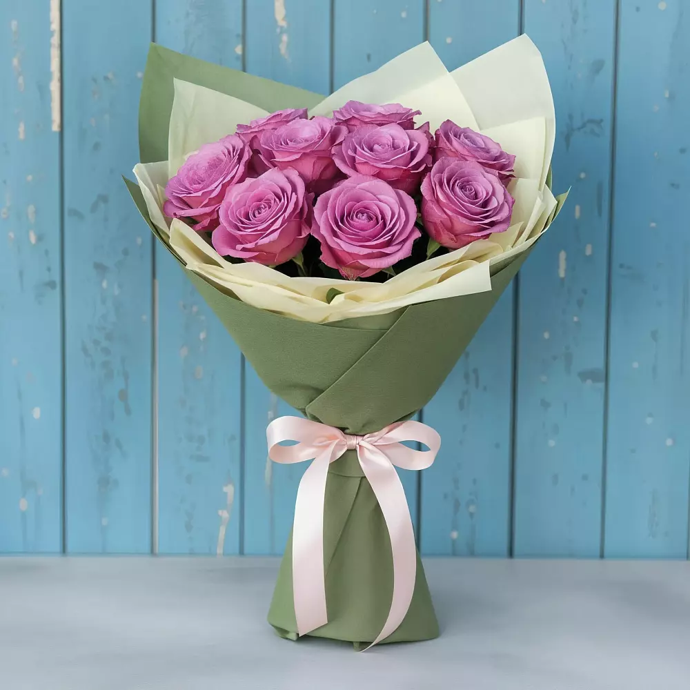 Букет Розы Фёрст Леди в Лучегорске