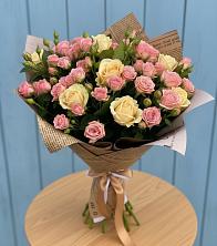 Букет цветов из:  Розы в Лучегорске