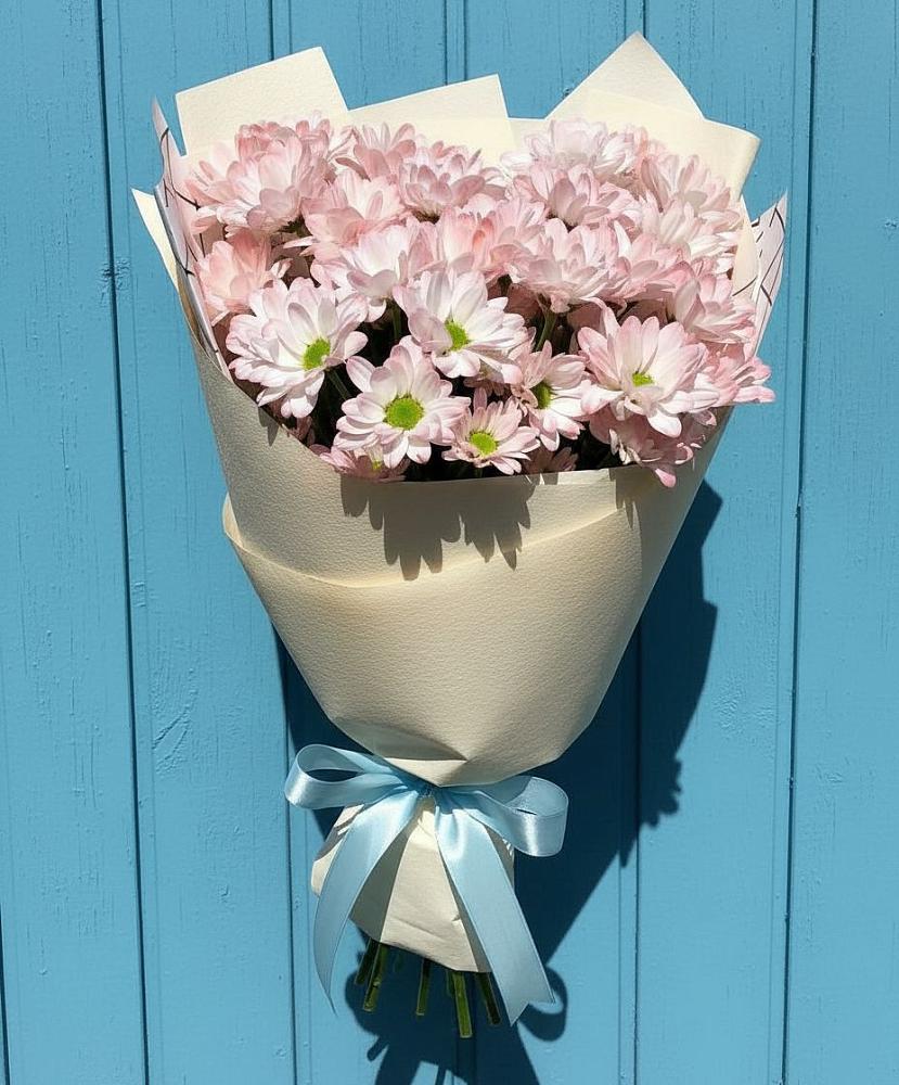 Букет цветов из: Хризантемы в Лучегорске