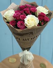 Букет цветов из:  Розы в Лучегорске