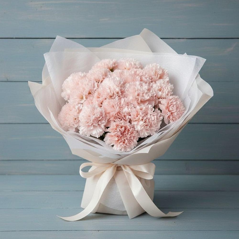 Букет цветов из: Гвоздики в Лучегорске