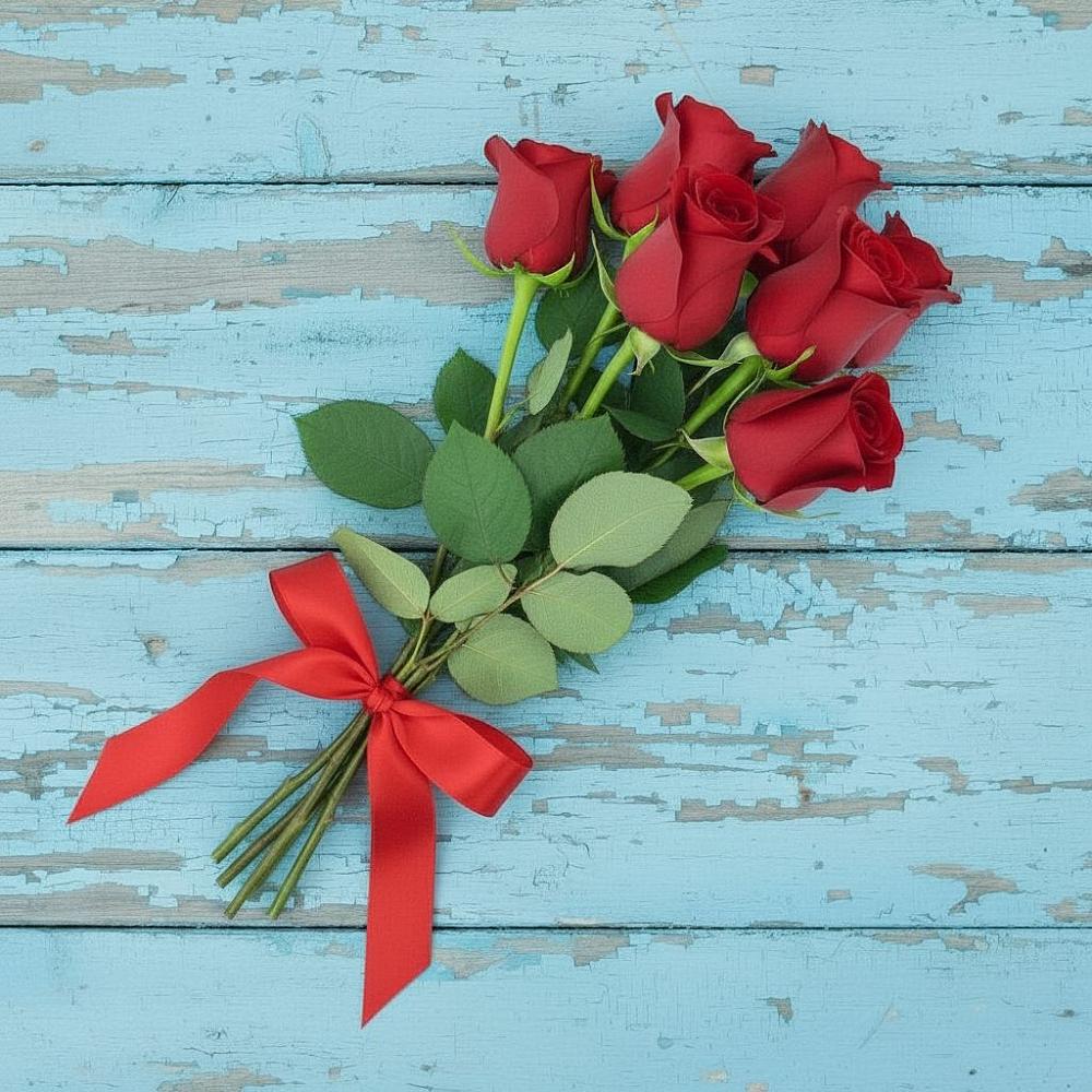 Букет Красные розы в Лучегорске