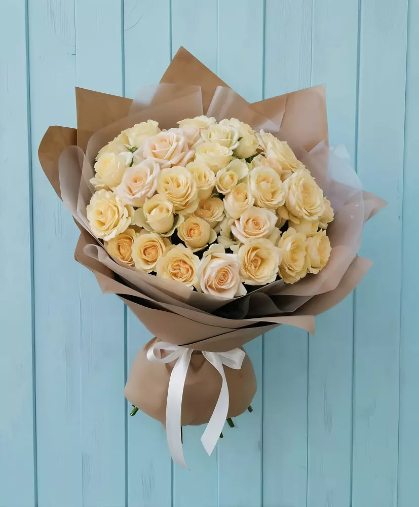 Букет Кремовое облако в Лучегорске