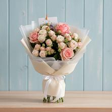 Букет цветов из:  Розы в Лучегорске