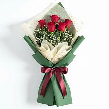 Букет цветов из:  Розы в Лучегорске