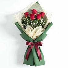 Букет цветов из:  Розы в Лучегорске