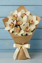 Букет цветов из:  Орхидеи и Розы #REPLACE_PRED# Лучегорске